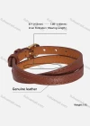 Wholesale Genuine Leather Stainless Steel Bracelet 081# - Liuhuamall