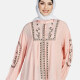 Women's Casual Embroidery Long Sleeve Blouse Pink Clothing Wholesale Market -LIUHUA