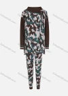 Wholesale Women's Casual Long Sleeve Camo Knit Top & Trousers 2 Piece Set - Liuhuamall