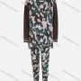 Wholesale Women's Casual Long Sleeve Camo Knit Top & Trousers 2 Piece Set preview