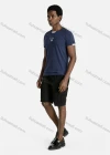 Wholesale Men's Letter Print Round Neck Short Sleeve T Shirt - Liuhuamall