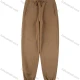 Wholesale Men's Autumn Drawstring Waist Plain Slant Pocket Thermal Sweatpant 1# Clothing Wholesale Market Liuhua
