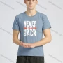 Wholesale Men's Cotton Round Neck Short Sleeve Slogan Graphic T-Shirt preview