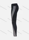 Wholesale Women's Athletic Reflective Stripes High Waist Yoga Elasticity Leggings - Liuhuamall
