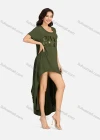 Wholesale Women's Sexy Crew Neck Short Sleeve Loose Fit Dress 8809# - Liuhuamall