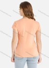 Wholesale Women's Casual Round Neck Short Sleeve Letter Print Tee - Liuhuamall