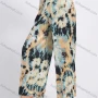 Wholesale Women's Casual Losse Fit Tie Dye High Waist Pleated Wide Leg Pants preview