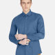 Men's Casual Collared Long Sleeve Button Down Plain Shirt 590-7# 35# Clothing Wholesale Market -LIUHUA