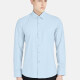 Men's Casual Collared Long Sleeve Button Down Plain Shirt 5003# 6# Clothing Wholesale Market -LIUHUA