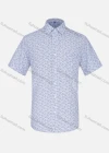 Wholesale Men's Business Collared Short Sleeve Button Down Paisley Print Shirts - Liuhuamall