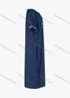 Wholesale Women's Casual Crew Neck Short Sleeve Sequin Embroidered Pearl Denim Dress - Liuhuamall
