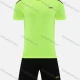Wholesale Kids Sporty Football Soccer Training & Racing Tee & Shorts 2 Piece Set 22318# Fluorescent Yellow Clothing Wholesale Market Liuhua