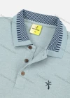 Wholesale Men's Casual Short Sleeve Button Front Embroidery Pattern Polo Shirts - Liuhuamall