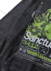 Wholesale Men's Fashion 100%Cotton Graphic Distressed Long Sleeve Hoodie Pullover Sweatshirt SML39# - Liuhuamall