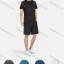 Wholesale Men's Sporty Round Neck Short Sleeve Striped Breathable Quick Dry Plain T-Shirt preview