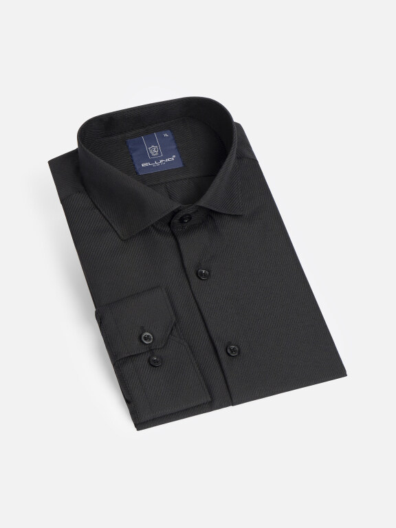 Men's Casual Long Sleeve Button Down Plain Dress Shirts, Clothing Wholesale Market -LIUHUA, Dress%20Shirts