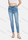 Wholesale Women's Casual Distressed High Waist Ankle Length Skinny Fit Jean - Liuhuamall