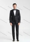 Wholesale Men's Formal Business Plain Lapel One Button Blazer Jacket & Pants 2-Pieces Suit Set BC024# - Liuhuamall
