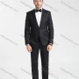 Wholesale Men's Formal Business Plain Lapel One Button Blazer Jacket & Pants 2-Pieces Suit Set BC034# preview