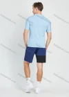 Wholesale Men's Casual Short Sleeve Plain Slim Fit Polo Shirt - Liuhuamall