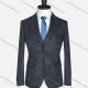 Wholesale Men's Formal Lapel Plain Long Sleeve Two Button Blazer Jackets 687342# Dark Cerulean Clothing Wholesale Market Liuhua