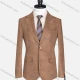Wholesale Men's Formal Lapel Plain Long Sleeve Two Button Blazer Jackets 687342# Copper Clothing Wholesale Market Liuhua