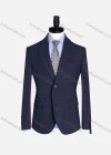 Wholesale Men's Formal Lapel Plain Long Sleeve Two Button Blazer Jackets 723520# - Liuhuamall