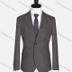Wholesale Men's Formal Lapel Long Sleeve Two Button Plaid Blazer Jackets 9073# Coffee Clothing Wholesale Market Liuhua