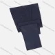 Wholesale Men's Formal Business Plain Ankle Length Straight Leg Suit Pants 978# Navy Clothing Wholesale Market Liuhua