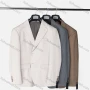 Wholesale Men's Formal Lapel Plain Long Sleeve Two Button Blazer Jackets 718034# preview