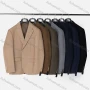 Wholesale Men's Formal Lapel Plain Long Sleeve Two Button Blazer Jackets 723520# preview