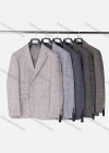 Wholesale Men's Formal Lapel Plaid Long Sleeve Two Button Blazer Jackets 9078# - Liuhuamall