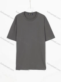 Wholesale Men's 100%Cotton Casual Basics Round Neck Plain Short Sleeve Tee T001#, LIUHUA CLOTHING WHOLESALE