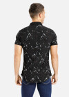 Wholesale Men's Casual Abstract Print Short Sleeve Shirt - Liuhuamall