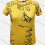 Wholesale Women's Round Neck Short Sleeve Graffiti Digital Print T-Shirt preview