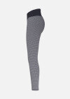 Wholesale Women's Sporty Honeycomb Contrast High Waist Yoga Elasticity Leggings - Liuhuamall