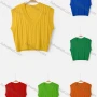 Wholesale Women's Casual V Neck Sleeveless Cable Knit Sweater Vest preview