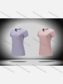 Wholesale Women's Casual & Athletic Workout Plain Round Neck Short Sleeve Tee WT21605#, LIUHUA CLOTHING WHOLESALE