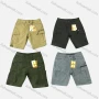 Wholesale Men's Casual Plain Button Front Zipper Flap Pockets Cargo Shorts 8986# preview