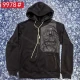 Wholesale Casual Patch Pocket Hooide Casual black Clothing Wholesale Market Liuhua