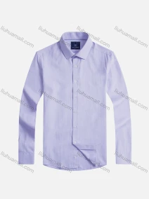 Wholesale Men's Formal Plain Collared Long Sleeve Texture Button Down Shirts, LIUHUA CLOTHING WHOLESALE