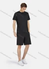 Wholesale Men's Sporty Round Neck Short Sleeve Striped Breathable Quick Dry Plain T-Shirt - Liuhuamall