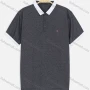 Wholesale Men's Embroidery Contrast Color Short Sleeve Casual Polo Shirt preview