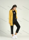 Wholesale Women's Casual Long Sleeve Plain Fuzzy Knit Cardigan - Liuhuamall