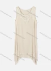 Wholesale Woman's Casual Round Neck Sleeveless Folkloric Print Tank Dresses - Liuhuamall