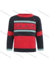 Wholesale Boys Long Sleeve Letter Colorblock Pullover Long Sleeve Sweater - Liuhuamall