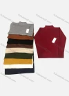Wholesale Men's Casual Plain Mock Neck Long Sleeve Sweater - Liuhuamall