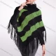 Wholesale Woman's Casual Striped Knitted Fabric Turtleneck Neck Shawl 8844# 551# Clothing Wholesale Market Liuhua