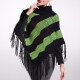 Woman's Casual Striped Knitted Fabric Turtleneck Neck Shawl 8844# 551# Clothing Wholesale Market -LIUHUA