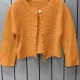Wholesale Girl's Casual Crew Neck Long Sleeve Mesh One Button Cardigan F606# Clothing Wholesale Market Liuhua